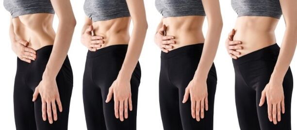Vide dans l'abdomen